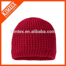 Acrylic custom striped knit beanies women